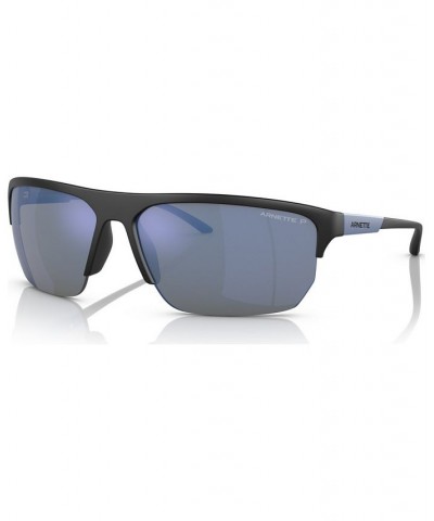 Unisex Polarized Sunglasses AN430868-ZP Matte Black $14.40 Unisex