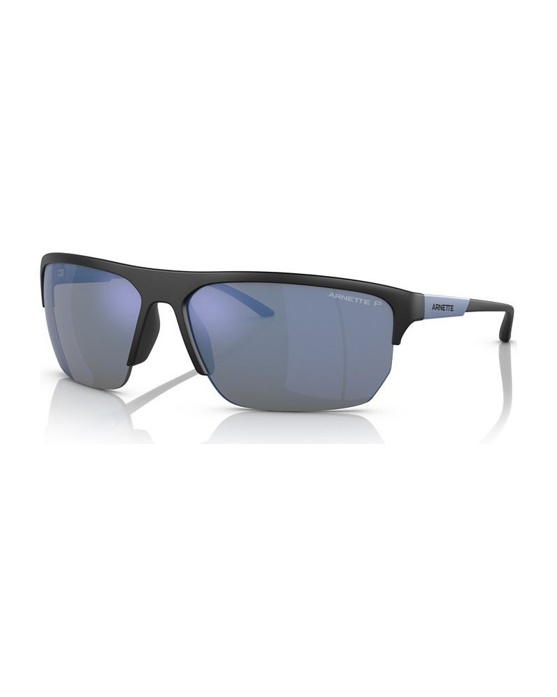 Unisex Polarized Sunglasses AN430868-ZP Matte Black $14.40 Unisex