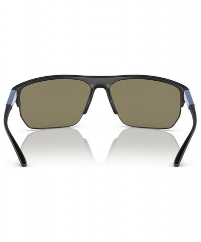 Unisex Polarized Sunglasses AN430868-ZP Matte Black $14.40 Unisex