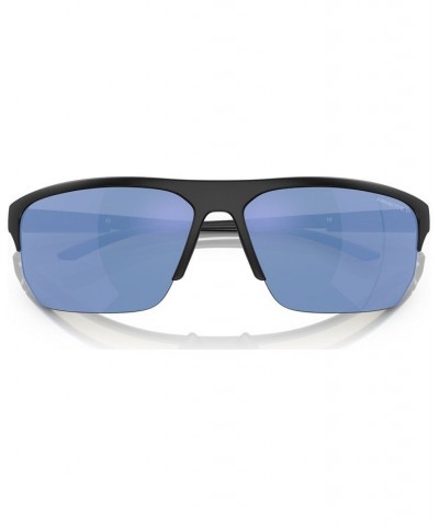 Unisex Polarized Sunglasses AN430868-ZP Matte Black $14.40 Unisex