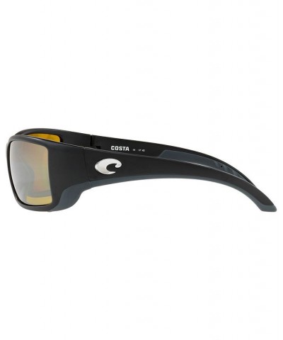 Polarized Sunglasses BLACKFIN 62 BLACK MATTE/YELLOW MIR POL $59.64 Unisex