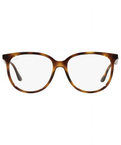 RB4378V Optics Women's Square Low Bridge Fit Eyeglasses Transparent $46.20 Womens