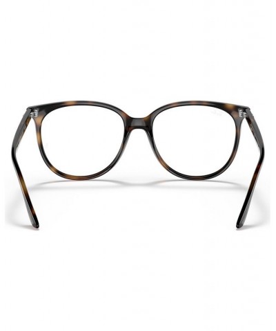 RB4378V Optics Women's Square Low Bridge Fit Eyeglasses Transparent $46.20 Womens