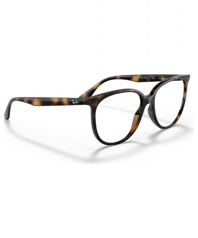 RB4378V Optics Women's Square Low Bridge Fit Eyeglasses Transparent $46.20 Womens