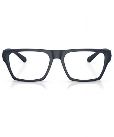 Men's Pillow Eyeglasses AX3097 Matte Light Blue $30.94 Mens