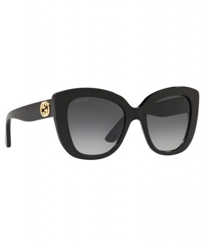 Sunglasses GG0327S 52 BLACK SHINY / GREY GRAD $108.75 Unisex