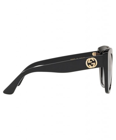 Sunglasses GG0327S 52 BLACK SHINY / GREY GRAD $108.75 Unisex