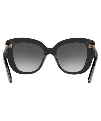 Sunglasses GG0327S 52 BLACK SHINY / GREY GRAD $108.75 Unisex