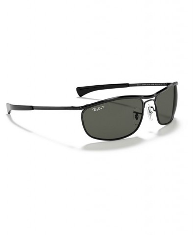 OLYMPIAN I DELUXE Polarized Sunglasses RB3119M 62 BLACK/GREEN POLAR $24.64 Unisex