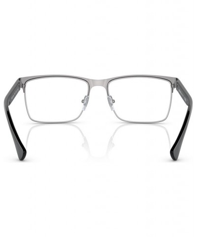 Men's Rectangle Eyeglasses VE128556-O Gold-Tone $81.00 Mens