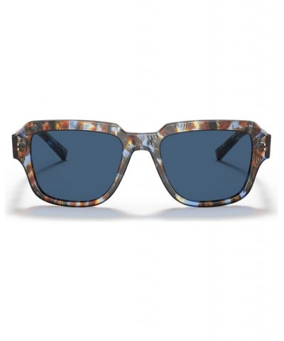 Men's 52 Sunglasses DG440252-X Blue Havana $76.08 Mens