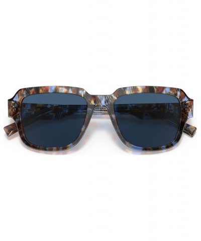 Men's 52 Sunglasses DG440252-X Blue Havana $76.08 Mens