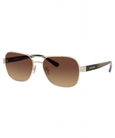 Sunglasses HC7116 57 L1151 LIGHT GOLD $44.66 Unisex