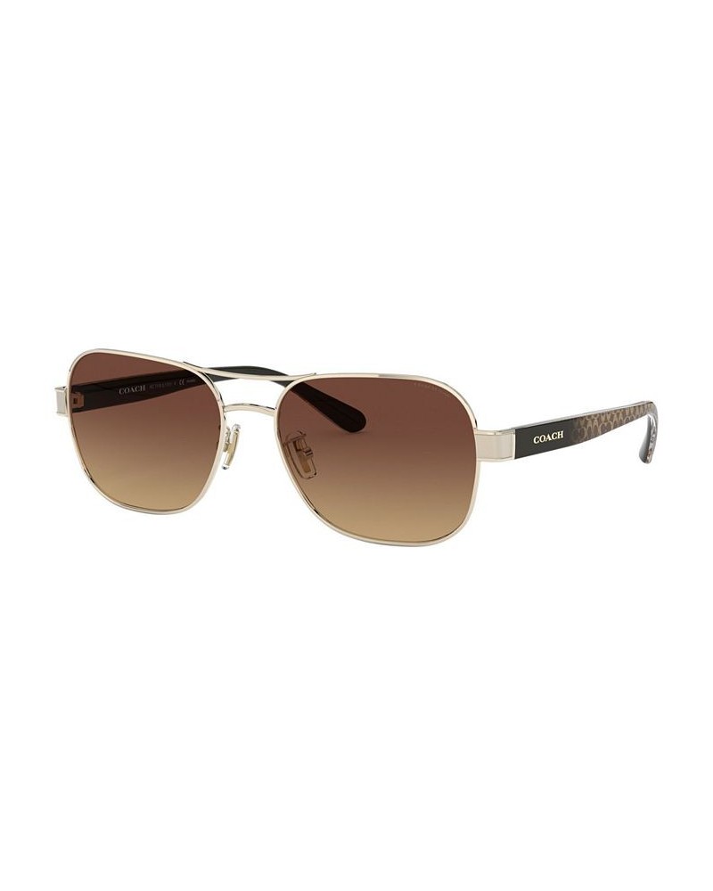 Sunglasses HC7116 57 L1151 LIGHT GOLD $44.66 Unisex