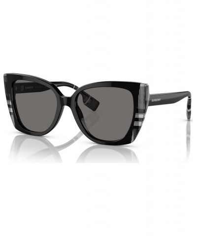 Women's Polarized Sunglasses Meryl Black/Check White Black $82.75 Womens