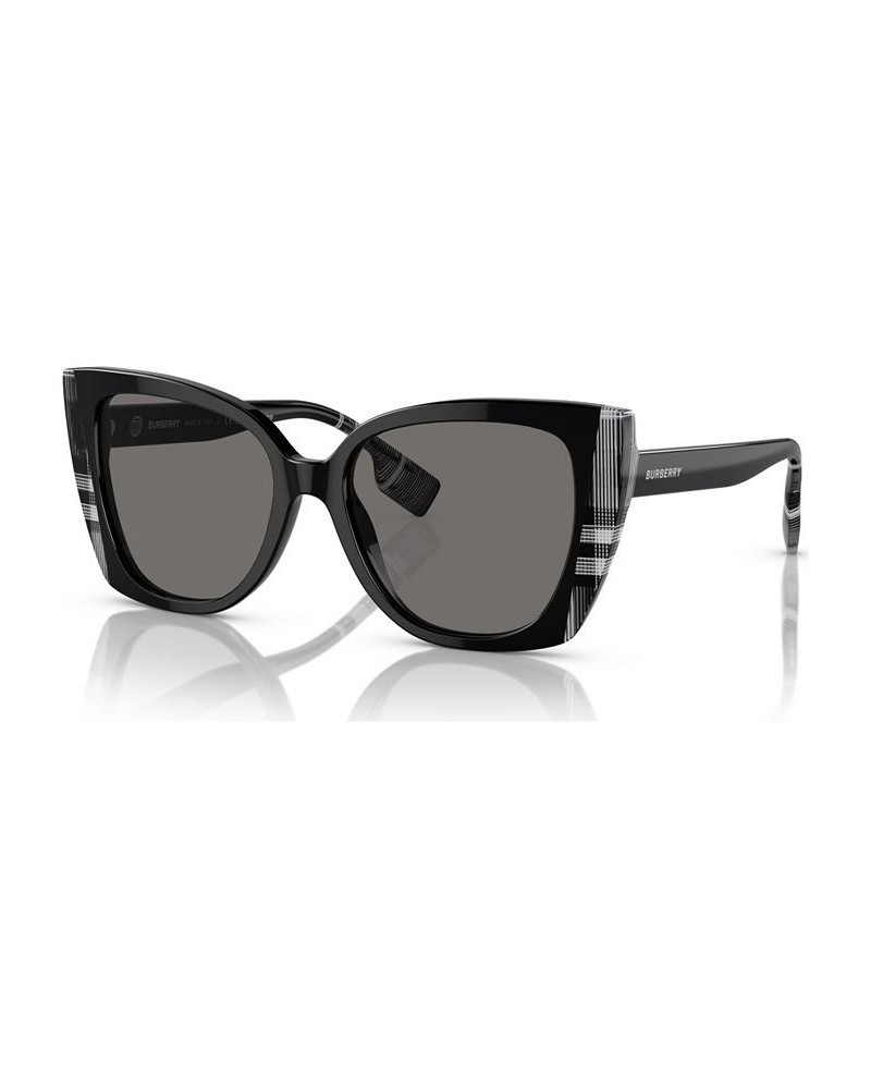 Women's Polarized Sunglasses Meryl Black/Check White Black $82.75 Womens