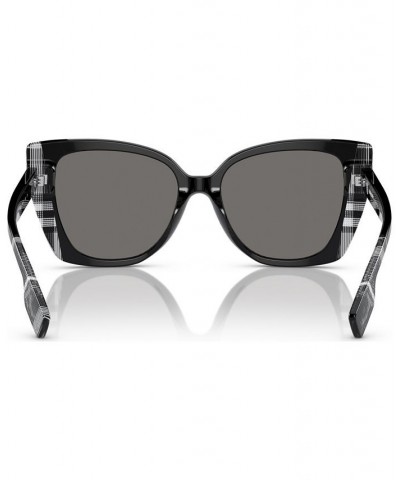 Women's Polarized Sunglasses Meryl Black/Check White Black $82.75 Womens