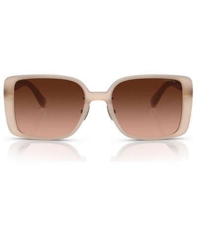 Women's Sunglasses 0HC8375 Milky Ivory $45.90 Womens