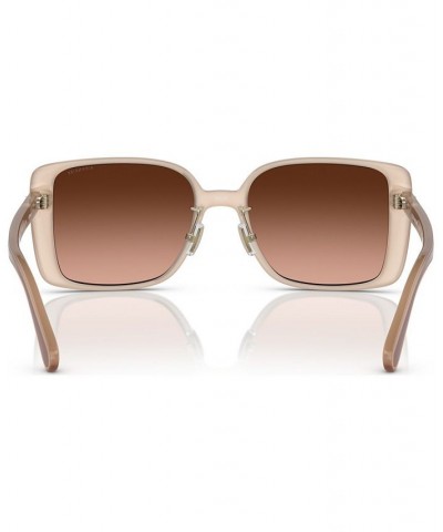 Women's Sunglasses 0HC8375 Milky Ivory $45.90 Womens