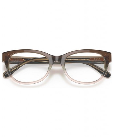 Men's Square Eyeglasses HC6190U Milky Beige $23.52 Mens