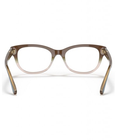 Men's Square Eyeglasses HC6190U Milky Beige $23.52 Mens