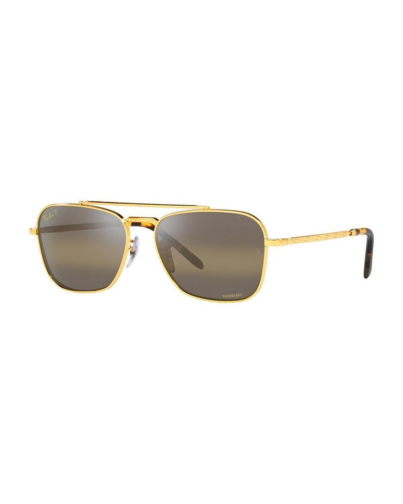 Unisex Polarized Sunglasses RB3636 NEW CARAVAN 58 Legend Gold-Tone 2 $62.00 Unisex