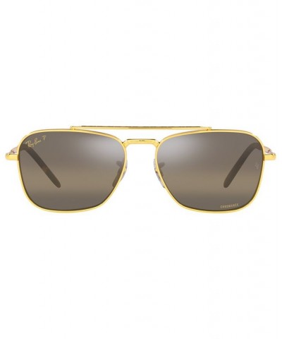 Unisex Polarized Sunglasses RB3636 NEW CARAVAN 58 Legend Gold-Tone 2 $62.00 Unisex