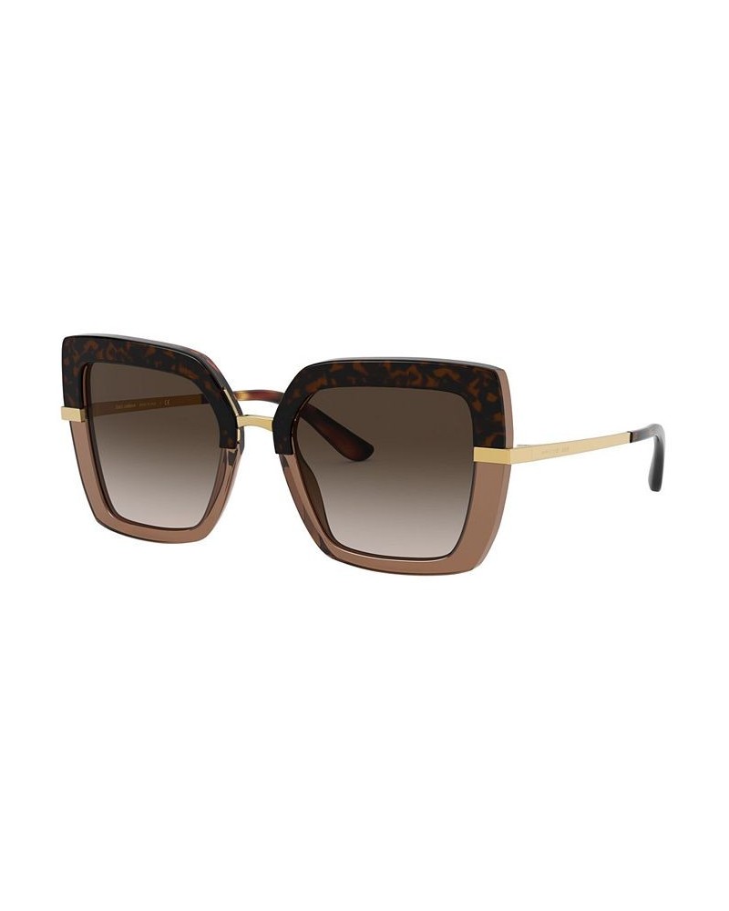 Women's Sunglasses DG4373 TOP HAVANA ON TRANSP BROWN/BROWN GRADIENT $59.52 Womens