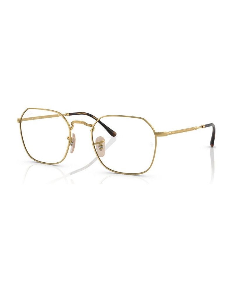 Unisex Irregular Eyeglasses RX3694V53-O Gold-Tone $51.91 Unisex