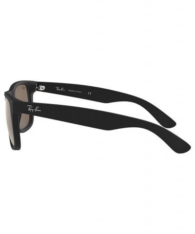 Sunglasses Justin Mirror RB4165 BLACK/GREEN MIRROR $18.15 Unisex