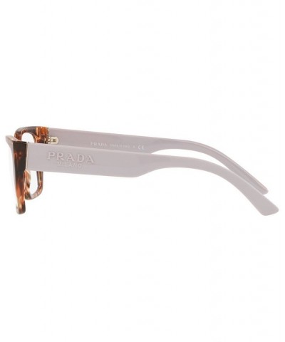 PR11YVF Women's Irregular Eyeglasses Caramel Tortoise $64.47 Womens