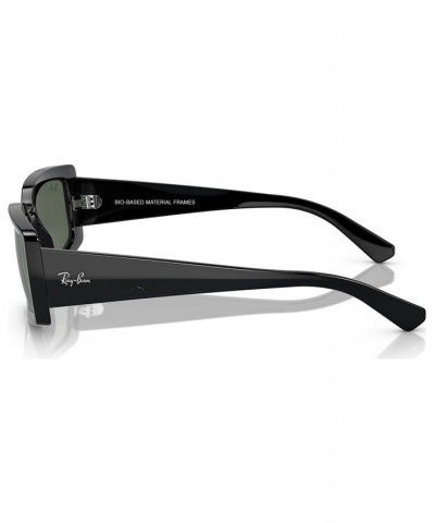 Women's Kiliane Bio-Based Low Bridge Fit Sunglasses RB4395F54-X 54 Black $36.24 Womens