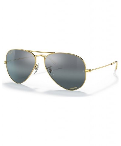 Unisex Polarized Sunglasses RB3025 AVIATOR LARGE METAL Legend Gold-Tone 2 $39.68 Unisex