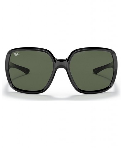 Unisex Sunglasses RB4347 60 BLACK/DARK GREEN $33.60 Unisex