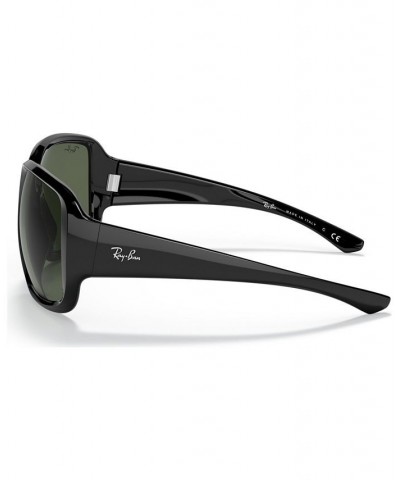 Unisex Sunglasses RB4347 60 BLACK/DARK GREEN $33.60 Unisex