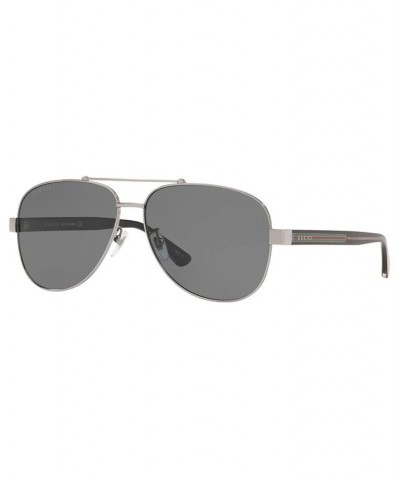 Sunglasses GG0528S 63 SILVER /GREY $55.55 Unisex