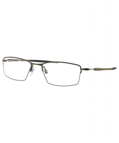 OX5113 Lizard Men's Rectangle Eyeglasses Pewter $48.00 Mens