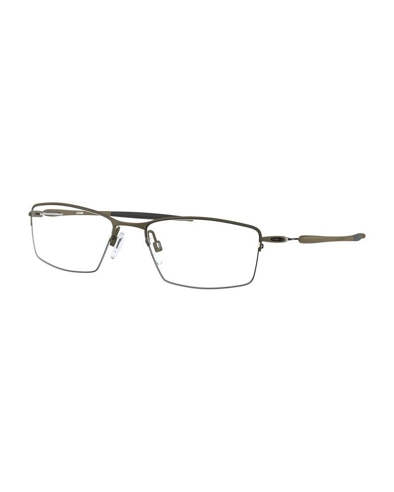 OX5113 Lizard Men's Rectangle Eyeglasses Pewter $48.00 Mens