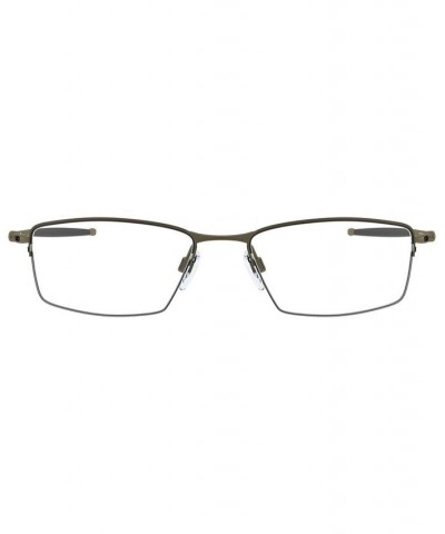 OX5113 Lizard Men's Rectangle Eyeglasses Pewter $48.00 Mens