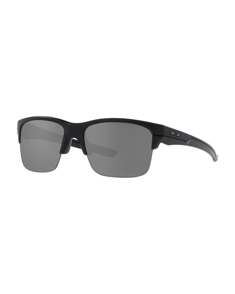 Men's Polarized Sunglasses OO9316 Thinlink 63 Black $58.58 Mens