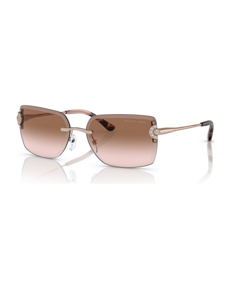 Women's Sedona 59 Sunglasses MK1122B59-Y Rose Gold-Tone $40.26 Womens