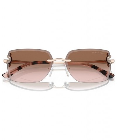 Women's Sedona 59 Sunglasses MK1122B59-Y Rose Gold-Tone $40.26 Womens