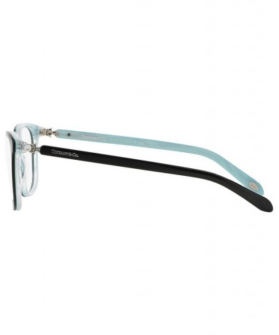 TF2109BF Tiffany Aria Women's Square Low Bridge Fit Eyeglasses Black/Blue $99.96 Womens