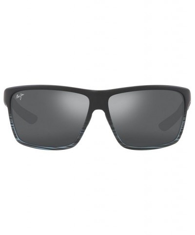 Unisex Polarized Sunglasses Alenuihaha 64 Blue/Black $47.43 Unisex