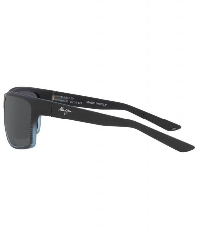 Unisex Polarized Sunglasses Alenuihaha 64 Blue/Black $47.43 Unisex