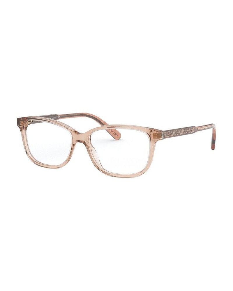 HC6143 Women's Pillow Eyeglasses Champagne $58.52 Womens