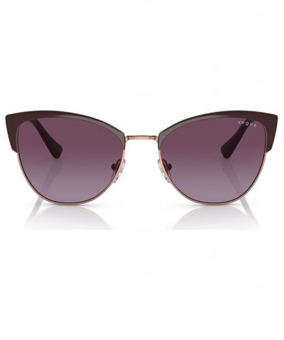 Women's Sunglasses VO4251S55-Y Top Bordeaux/Rose Gold Tone $25.20 Womens