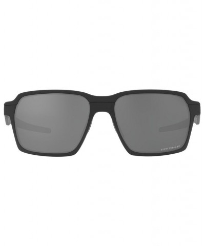 Men's Polarized Sunglasses OO4143 Parlay 58 Steel $32.76 Mens