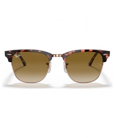 Sunglasses CLUBMASTER FLECK RB3016 SPOTTED BROWN/BLUE / CLEAR GRADIENT BROWN $33.82 Unisex