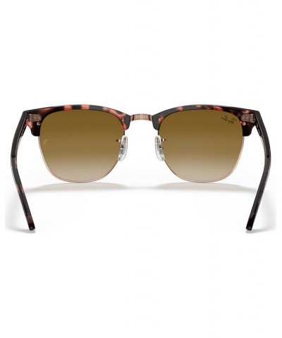 Sunglasses CLUBMASTER FLECK RB3016 SPOTTED BROWN/BLUE / CLEAR GRADIENT BROWN $33.82 Unisex